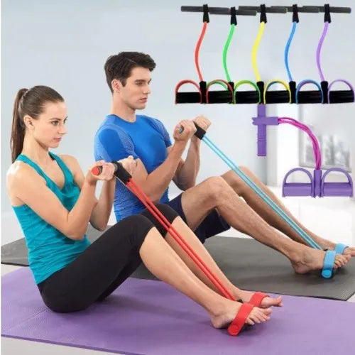 Tummy Trimmer - Foot Pedal Resistance Band Elastic Sit-up Pull Rope Yo –  SUNRISE SHOPPING STORE